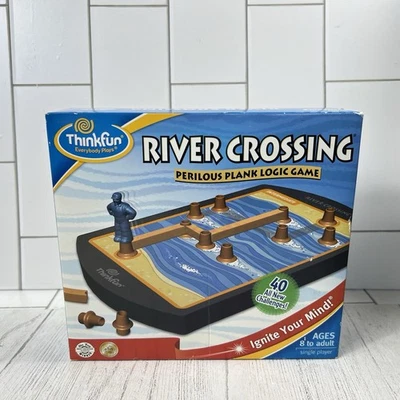 Thinkfun River Crossing Perilous Plank Puzzle Logic Game New - Image 1 of 4