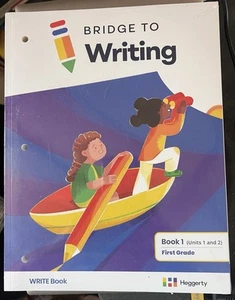 Heggerty, Bridge To Writing, Book 1, Units 1-2, First Grade, Write Book, 5 Pck - Picture 1 of 2