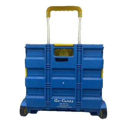 складная складная тележка для покупок тележка на колесиках куб для покупок фермерский рынок - Изображение 1 из 4