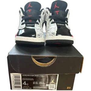 NIKE Air Jordan Dub Zero Retro Shoes Sneakers DV1358-162 Boys Toddler Size 4C - Picture 1 of 6