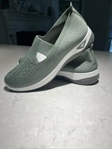 Zapatos sin cordones informales de malla para caminar para mujer cómodos planos talla 41 - Imagen 1 de 7