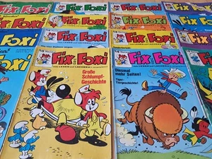 Fix + Foxi - Konvolut 16 Comichefte von 1969-75 mit Bastelseiten Kino + Miniheft - Bild 1 von 7