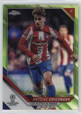 2021-22 Topps Chrome UCL Neon Green Refractor /99 Antoine Griezmann #171 - Image 1 of 2