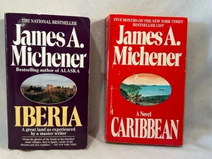 James Michener Iberia and Caribbean Softcover Novels - Picture 1 of 7