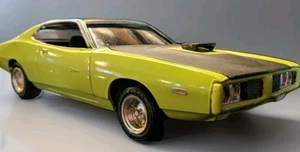 SUPER 1973 74 CHARGER DODGE MUSCLE CAR MPC 1/25 #1-0806 Adult Built Nice Mopar - Picture 1 of 12