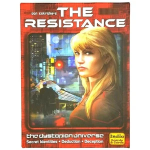 THE RESISTANCE Card Game of Secret Identities Deduction Deceit 5-10 Players NEW - Picture 1 of 7