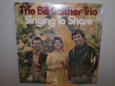 THE BILL GAITHER TRIO....."SINGING TO SHARE"....DANNY GAITHER.......GOSPEL ALBUM - Image 1 of 2