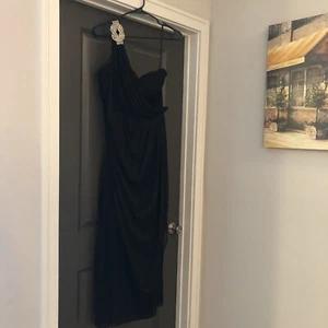 Camille La vie Damen schwarzes Kleid Größe 16P - Bild 1 von 6