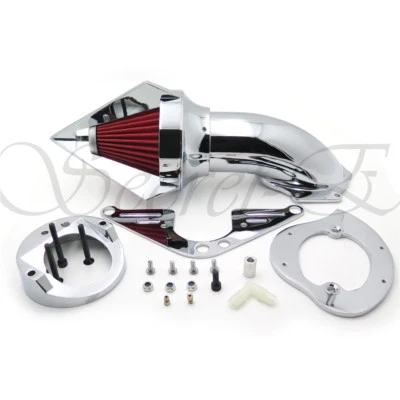 Kits de purificador de aire para Yamaha RoadStar 1600 XV1600A 1700 XV1700 1999-2012 cromo Foto 1 de 4