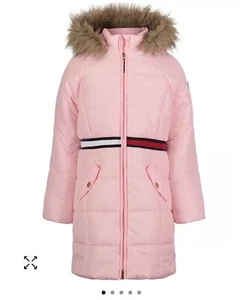 Tommy Hilfiger Big Girls Long Puffer Jacket, Size 9/10 - Picture 1 of 13