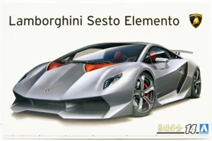 Aoshima 1/24 10 Lamborghini Sesto Elemento - Picture 1 of 3