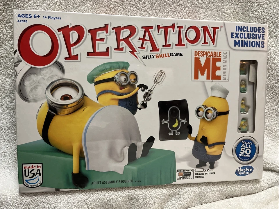2013 Hasbro Despicable Me Operation Silly Skill Game Factory Sealed NIB - Image 1 of 4