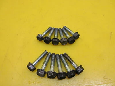 OEM 1989 1990 HONDA CB1 CB400F MOTOR FONDO CÁRTER DE ACEITE CUBIERTA JUEGO DE PERNOS (12) Foto 1 de 4