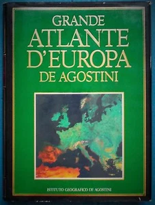 GRANDE ATLANTE D'EUROPA DE AGOSTINI 1992 9788840296371 - Imagen 1 de 1