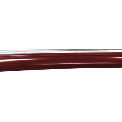 Vintage Style 7/8" Maroon & Chrome Side Body Trim Molding For Chevy Caprice - Изображение 1 из 2