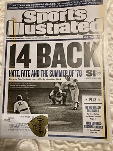 SPORT ILLUSTRIERTES MAGAZIN SEPTEMBER 24-OKTOBER 1 2018 HASS SCHICKSAL UND DER SOMMER '78 - Bild 1 von 2