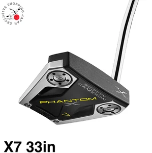 Scotty Cameron Golf 2019 US PHANTOM X 7 Putter 33inch 70° Men RH New Head Cover - Picture 1 of 11
