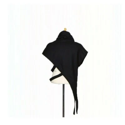 Men Gothic Shirts Cotton Blend Retro Tops Punk Rock Cowl Neck Irregular Retro - Image 1 of 4