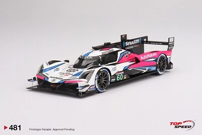 ACURA ARX-06 GTP NO.60 MEYER SHANK 2023 IMSA DAYTONA 24HR - TOPSPEED TS0481 1/18 - Image 1 of 4