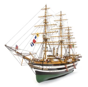 AMERIGO VESPUCCI kit di montaggio codice 15006B in legno e metallo scala 1:100 - Foto 1 di 11