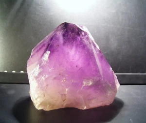 Big Single Amethyst Crystal Specimen 974g Natural Gemstone Flat Base Polished - Picture 1 of 1