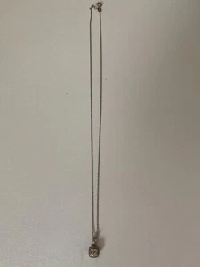 Damen Anhänger Weißgold vergoldet Silber und Zirkon Macy’s - Bild 1 von 5