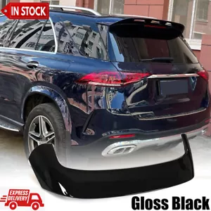 For Mercedes W167 GLE350 GLE450 GLE63 2020UP Glossy Black Rear Roof Spoiler Wing - Picture 1 of 12