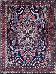 Antique  Sarouk Mohajeran Oriental Rug ,c-1920, 1'9" x 2'6", #16098 - Picture 1 of 6