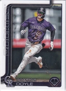 2025 Topps MLB Baseball Series 1 No. 44 Brenton Doyle Rockies - Bild 1 von 2