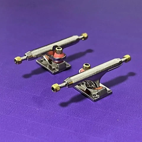 NEW GOLD Pro Fingerboard Replica BlackRiver Trucks. Fully tuned! Cover
