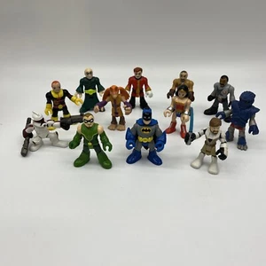 Fisher Price IMAGINEXT Mixed Lot of 15 Mini Figures Batman StarWars DC - Picture 1 of 9