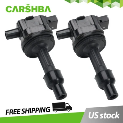 2* Ignition Coils for 2000-2004 Volvo S40 V40 1.9L L4 UF365 1275602 Foto 1 de 4
