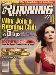 2002 Running Times Magazine September                  Mamo Wolde, Bernard Lagat - Picture 1 of 24