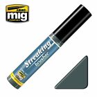 Ammo MIG 1257 - Streaking Con Pincel - Streakingbrusher Caliente Dirty Gris