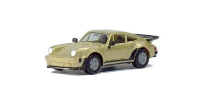 Scaletta H0 1:87 Herpa 030601 PORSCHE 911 TURBO, Metallico Nuovo OVP - Immagine 1 di 2