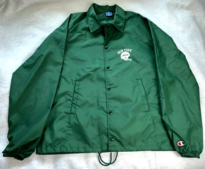 Vintage Champion New York Jets Windbreaker Jacke Druckknopf Gr. XL - Bild 1 von 9