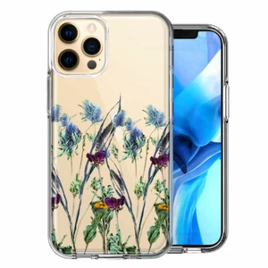 Funda protectora de doble capa para teléfono con flores secas para Apple iPhone 11 Pro - Imagen 1 de 1