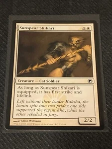 Magic the Gathering Scars of Mirrodin Sunspear Shikari - Picture 1 of 2