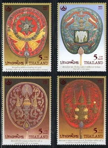 Thailand 2007 Heritage Conservation Art Unique Unusual Foil Application 4v MNH - Picture 1 of 3