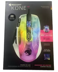 ROCCAT Kone XP Wired Optical Gaming Mouse NEW Sealed - White - Picture 1 of 5