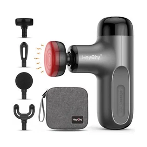 Mini Massage Gun with Heat, Deep Tissue Massage Gun, Portable Percussion Musc... - Picture 1 of 9