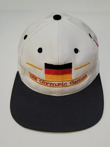 Vintage 1996 Germany Flag Atlanta Olympic Games Snapback Hat The Game Tag - Picture 1 of 10