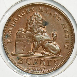 Belgium 1902 2 Centimes 298538 combine shipping - Picture 1 of 2