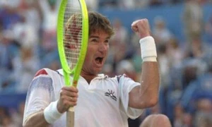 1991 US Open 4th Round---Connors v. Krickstein---2 DVDs--5 Thrilling sets!!! - Picture 1 of 1