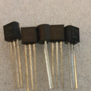 5 Transistoren 2 N 5460 JFET, P-Chan 40V 10 MA 350 MW to-92 2n5460 - Bild 1 von 1