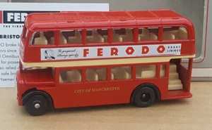 Lledo LP75-020A. Bristol LD6G Lodekka Bus. City of Manchester. FERODO. Mint. - Picture 1 of 7
