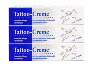 Pegasus Pro Tattoo-Creme 3er-Set, Tägliche Pflege & Aftercare,Feuchtigkeitsspend - Bild 1 von 3