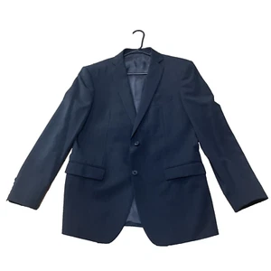 John Varvatos USA Suit Coat Men 42 R Bedford Jacket 2 Button Black Blazer 42R - Picture 1 of 22