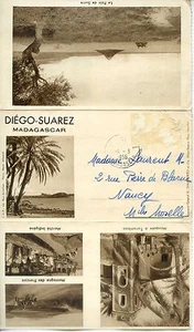 CP Madagascar - Diégo-Suarez - Carte 3 volets multivues - Picture 1 of 2