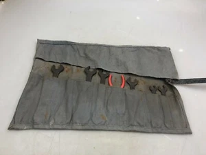 NVA Tasche + Werkzeug 6x Maulschlüssel Zange Inbus WFR Radebeul DDR Oldtimer - Picture 1 of 12